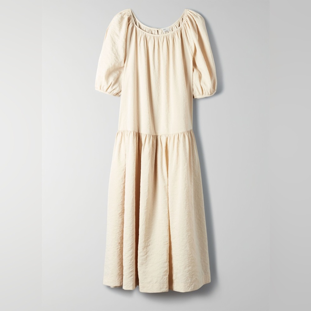 ARITZIA LE FOU WILFRED Sashay Dress in Oyster